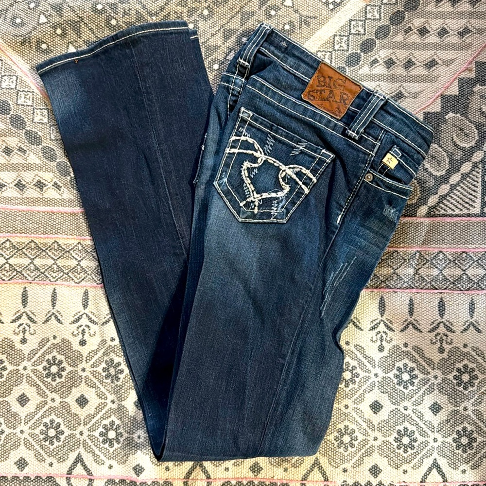 26 long big star sweet boot cut